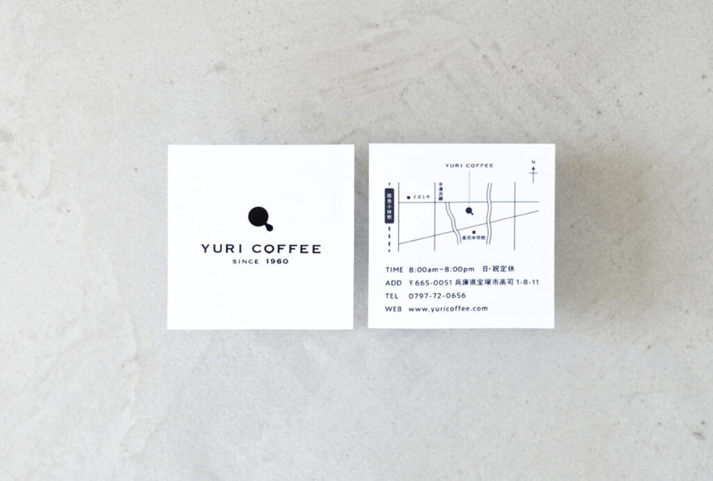 YURI COFFEE_ショップカード